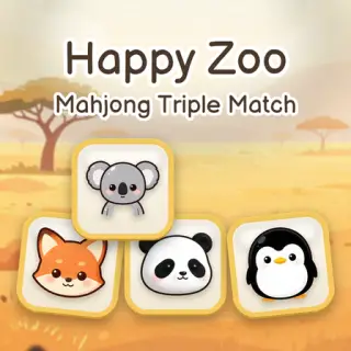 Happy Zoo: Mahjong Triple Match